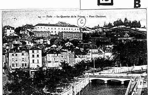 Ville de TULLE Carte postale ancienne