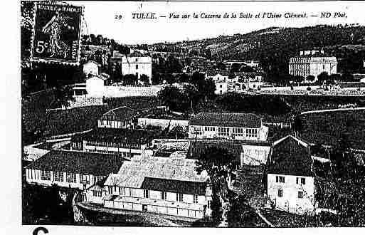 Ville de TULLE Carte postale ancienne