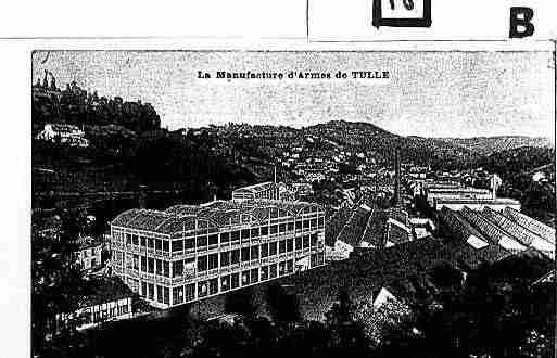 Ville de TULLE Carte postale ancienne