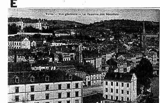 Ville de TULLE Carte postale ancienne