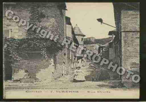 Ville de TURENNE Carte postale ancienne