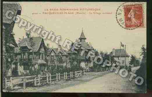 Ville de URVILLENACQUEVILLE Carte postale ancienne