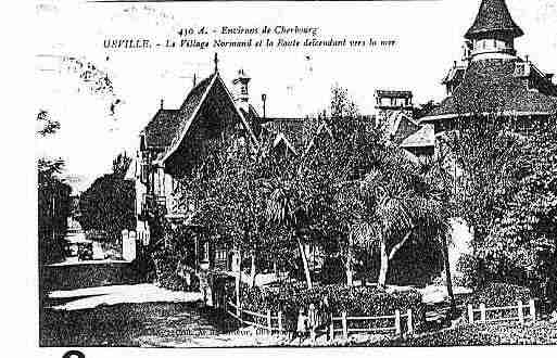 Ville de URVILLENACQUEVILLE Carte postale ancienne