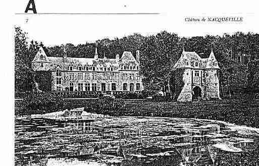 Ville de URVILLENACQUEVILLE Carte postale ancienne