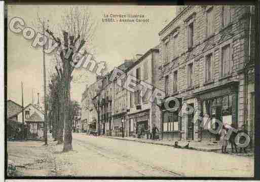 Ville de USSEL Carte postale ancienne