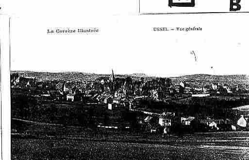 Ville de USSEL Carte postale ancienne