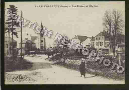 Ville de VALDAHON Carte postale ancienne