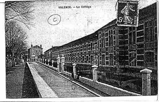 Ville de VALENCE Carte postale ancienne