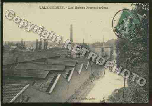 Ville de VALENTIGNEY Carte postale ancienne