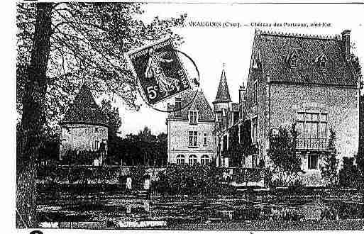 Ville de VEAUGUES Carte postale ancienne