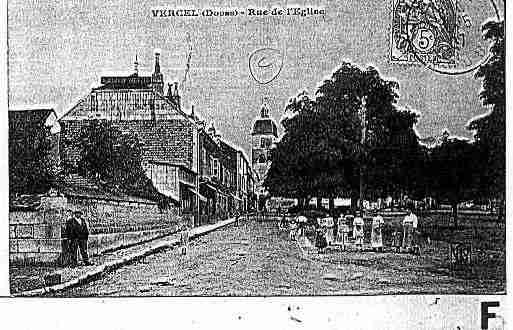 Ville de VERCEL Carte postale ancienne