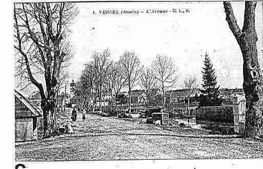 Ville de VERCEL Carte postale ancienne