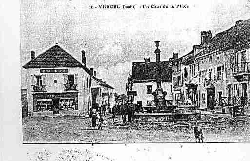 Ville de VERCEL Carte postale ancienne