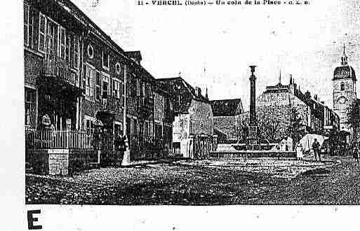 Ville de VERCEL Carte postale ancienne