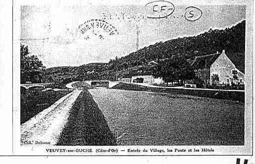 Ville de VEUVEYSUROUCHE Carte postale ancienne