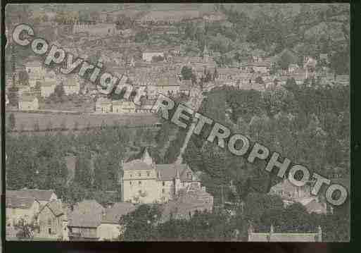 Ville de VICSURCERE Carte postale ancienne