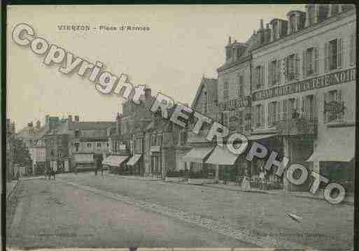 Ville de VIERZON Carte postale ancienne