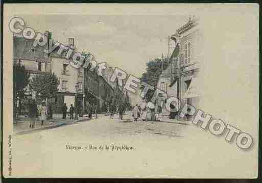 Ville de VIERZON Carte postale ancienne