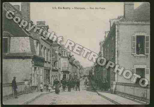 Ville de VIERZON Carte postale ancienne