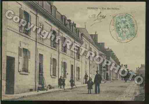 Ville de VIERZON Carte postale ancienne