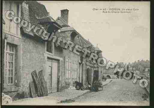 Ville de VIERZON Carte postale ancienne