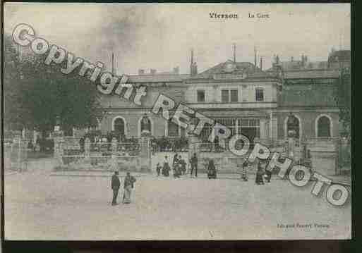 Ville de VIERZON Carte postale ancienne