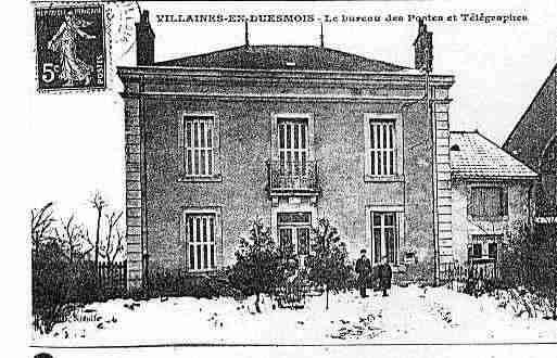 Ville de VILLAINESENDUESMOIS Carte postale ancienne