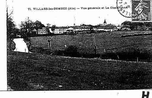 Ville de VILLARSLESDOMBES Carte postale ancienne