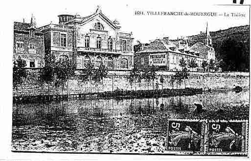 Ville de VILLEFRANCHEDEROUERGUE Carte postale ancienne