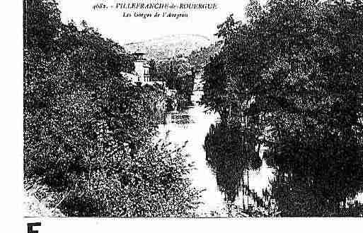 Ville de VILLEFRANCHEDEROUERGUE Carte postale ancienne