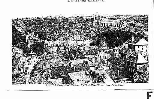 Ville de VILLEFRANCHEDEROUERGUE Carte postale ancienne