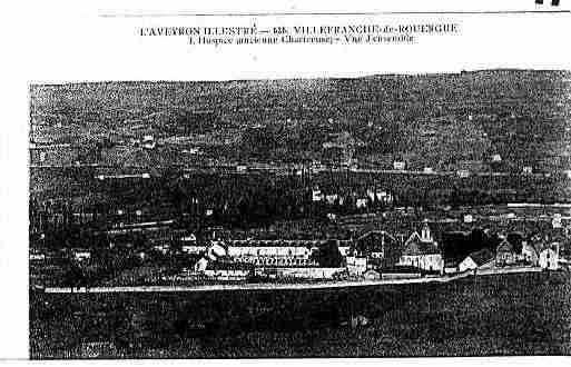 Ville de VILLEFRANCHEDEROUERGUE Carte postale ancienne