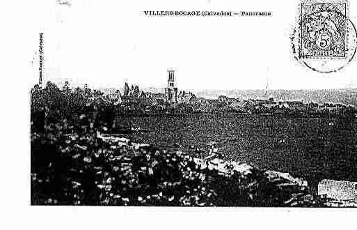 Ville de VILLERSBOCAGE Carte postale ancienne