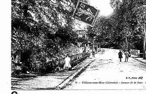 Ville de VILLERSSURMER Carte postale ancienne