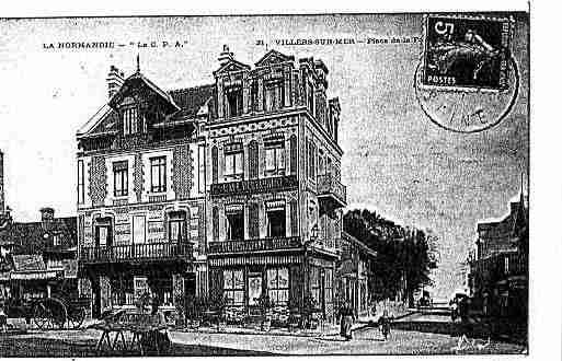 Ville de VILLERSSURMER Carte postale ancienne