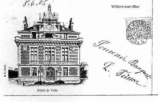 Ville de VILLERSSURMER Carte postale ancienne