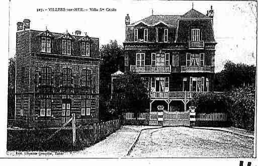 Ville de VILLERSSURMER Carte postale ancienne