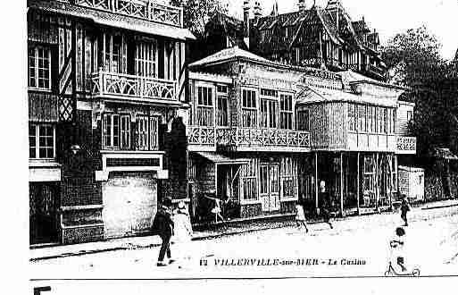 Ville de VILLERVILLE Carte postale ancienne