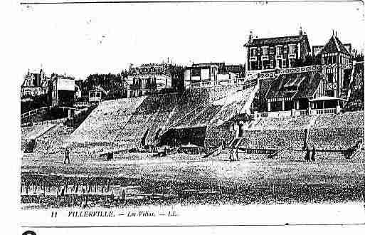 Ville de VILLERVILLE Carte postale ancienne