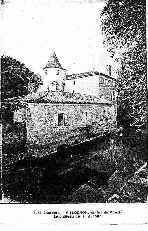 Ville de VILLOGNON Carte postale ancienne