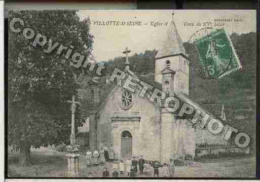 Ville de VILLOTTESTSEINE Carte postale ancienne