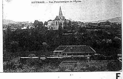 Ville de VITTEAUX Carte postale ancienne