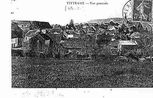 Ville de VITTEAUX Carte postale ancienne