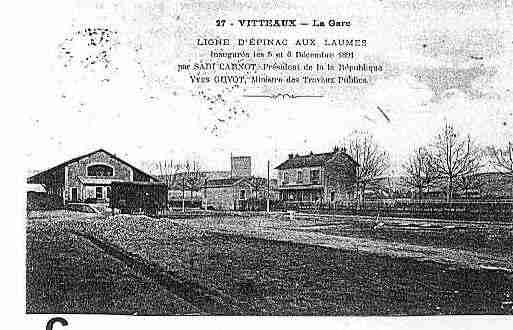 Ville de VITTEAUX Carte postale ancienne