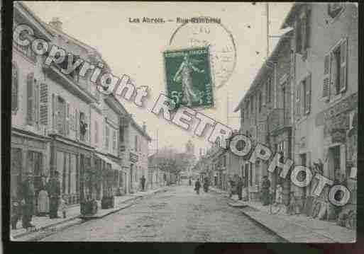 Ville de ABRETS(LES) Carte postale ancienne