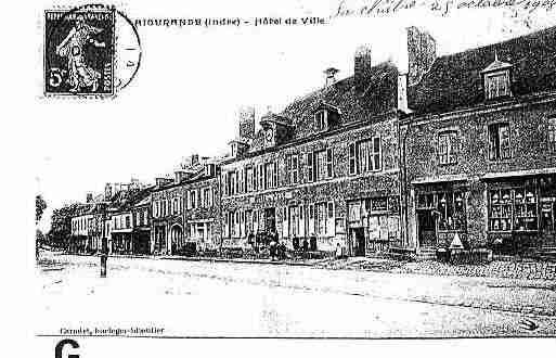 Ville de AIGURANDE Carte postale ancienne