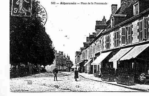 Ville de AIGURANDE Carte postale ancienne