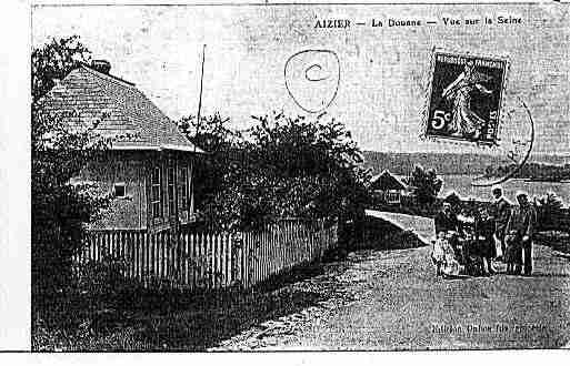 Ville de AIZIER Carte postale ancienne