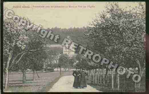 Ville de ALIZAY Carte postale ancienne