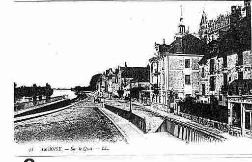 Ville de AMBOISE Carte postale ancienne